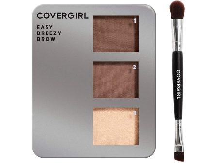 COVERGIRL - Easy Breezy Brow Powder Kit, Honey Brown - 0.14 oz. (4 g) Online Sale