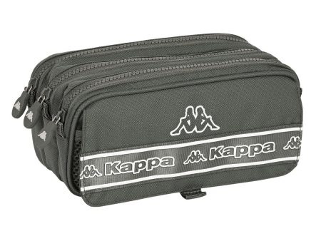 Triple Carry-all Kappa 21,5 x 10 x 8 cm Grey For Sale