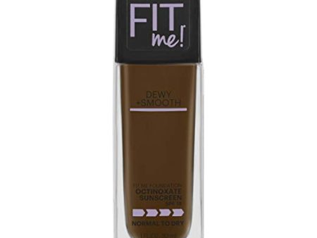 MAYBELLINE - Fit Me Dewy + Smooth Foundation Java - 1 fl oz (30 ml) Online Sale