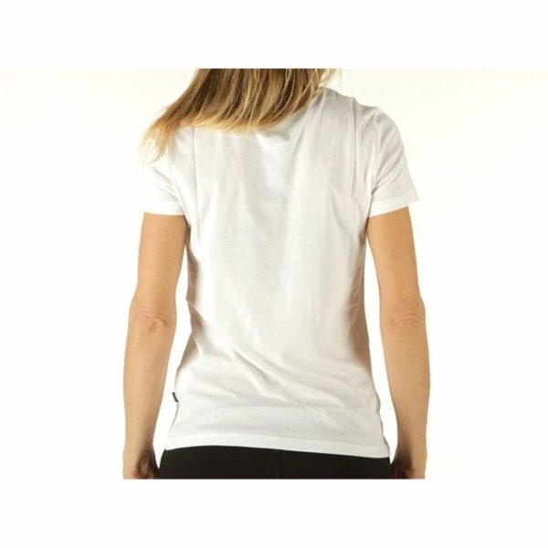 Women’s Short Sleeve T-Shirt Puma Graphic Tee White Supply