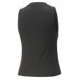 Women s Sleeveless T-shirt Puma Ess+ Love Is Love Sl Black Fashion