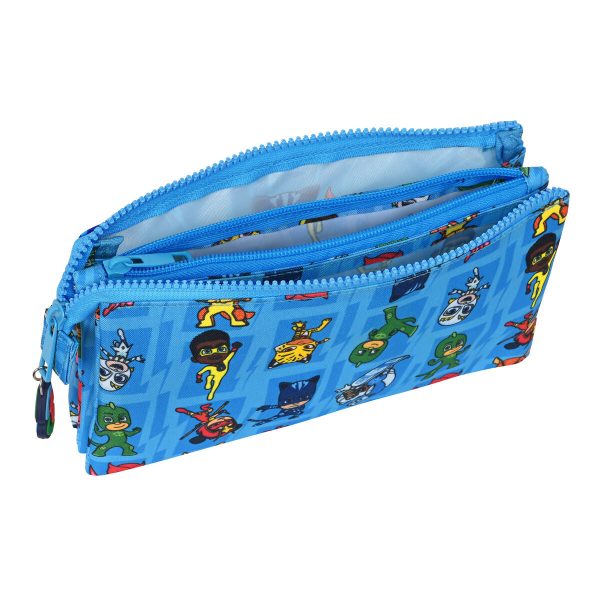 Triple Carry-all PJ Masks Blue 22 x 12 x 3 cm Online now