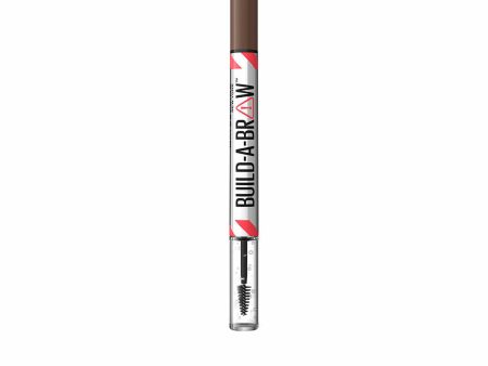 Eyebrow Pencil Maybelline Build A Brow Nº 257 medium brown 15,3 ml 2-in-1 Hot on Sale