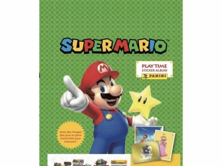 Pack of stickers Panini 14+2 80 Units Super Mario Bros™ Discount