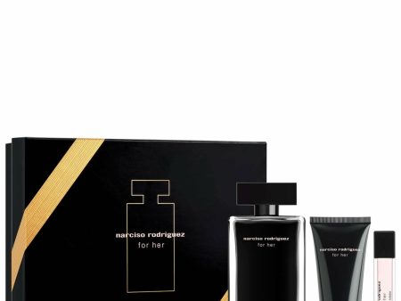 Women s Perfume Set Narciso Rodriguez EDT For Her 3 Pieces on Sale