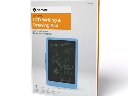 LCD Writing and Drawing Tablet Denver Electronics LWT-14510BU Online now