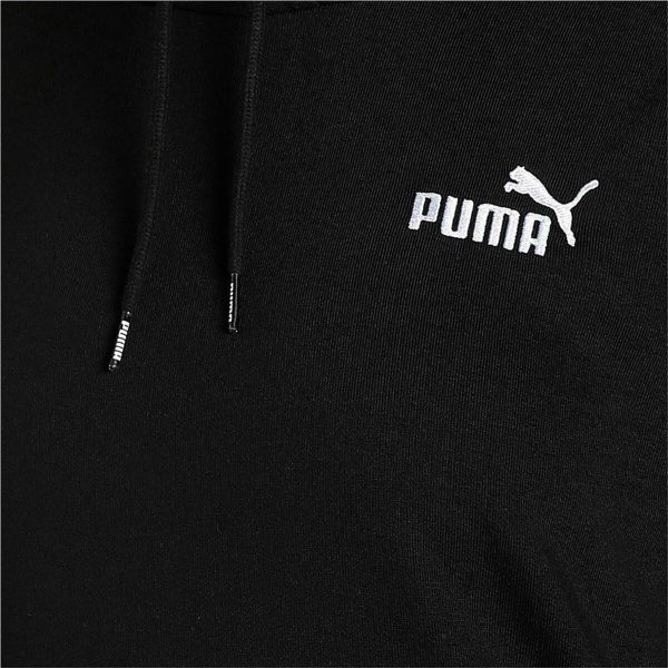 Women’s Hoodie Puma Essentials+ Embroidery Black Discount