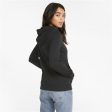 Women’s Hoodie Puma Essentials+ Embroidery Black Discount