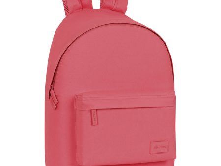 School Bag Safta Marsala 31 x 41 x 16 cm Maroon For Sale