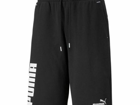 Adult Trousers Puma Power Colorblock 11  Black Men For Sale