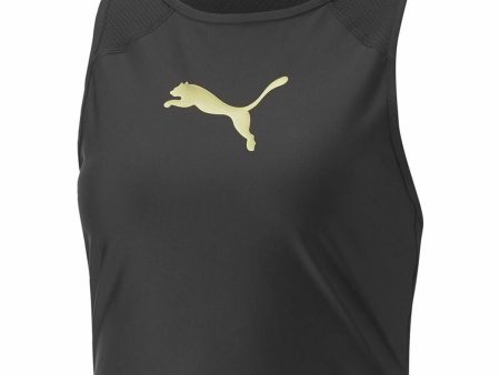 Women s Sleeveless T-shirt Puma Fit Eversculpt Fitted Tank Black Sale