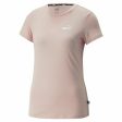 Women’s Short Sleeve T-Shirt Puma Light Pink Hot on Sale