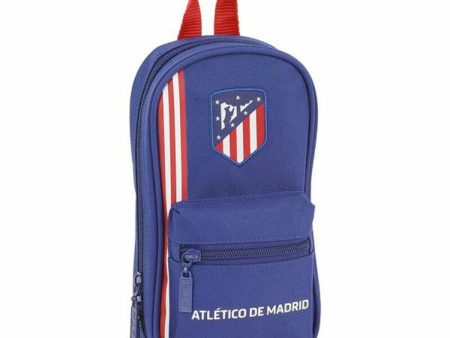 Backpack Pencil Case Atlético Madrid In blue Navy Blue 12 x 23 x 5 cm Online