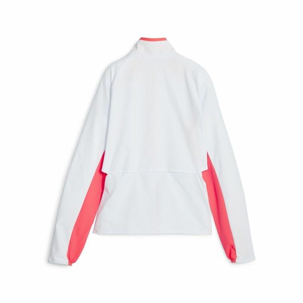 Women s Sports Jacket Puma Ultraweavecke White on Sale