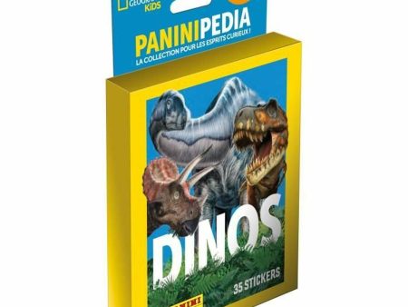 Pack of stickers Panini National Geographic - Dinos (FR) 7 Envelopes For Discount