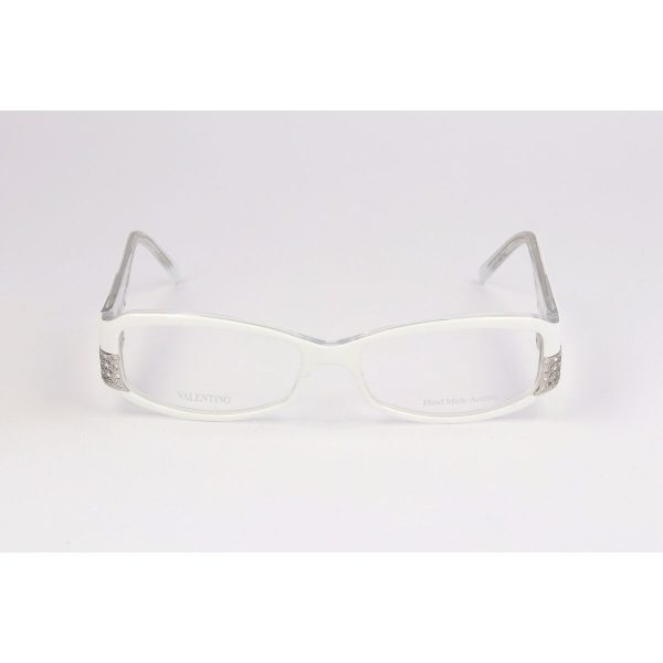 Unisex  Spectacle frame Valentino VAL-5657-FGX White Ø 52 mm Hot on Sale