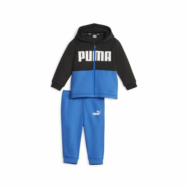 Women s Tracksuit Puma Minicats Colorblockk Black on Sale