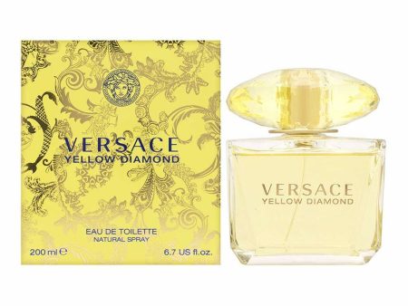 Women s Perfume Versace EDT Yellow Diamond 200 ml Supply