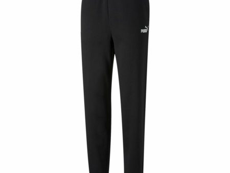 Adult s Tracksuit Bottoms Puma ESS+ Embroidery High-Waist Lady Black Online now