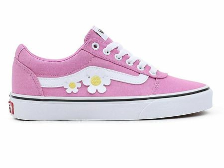 Women’s Casual Trainers Vans Ward Pink Online now