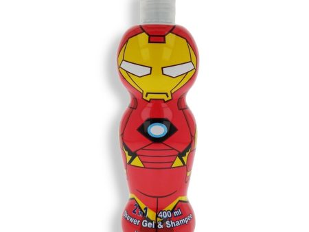 2-in-1 Gel and Shampoo Spider-Man Iron Men 400 ml For Discount