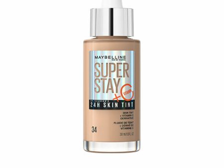 Crème Make-up Base Maybelline Superstay 24H Nº 34 30 ml Online Hot Sale