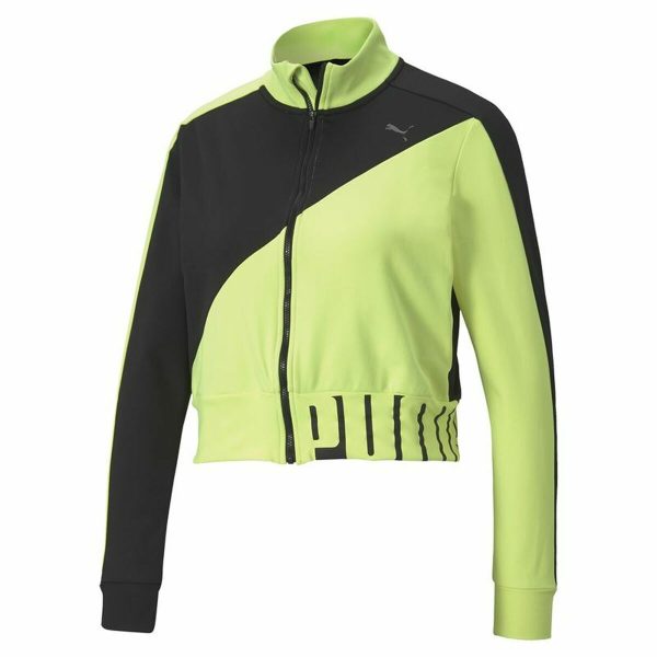 Women s Sports Jacket Puma  Train Stretch YW Yellow Cheap