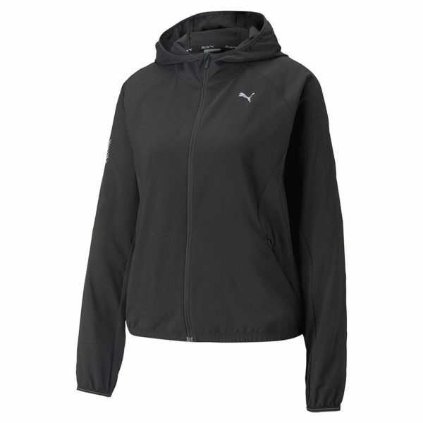 Women s Sports Jacket Puma Run Lightweight Black Online Hot Sale