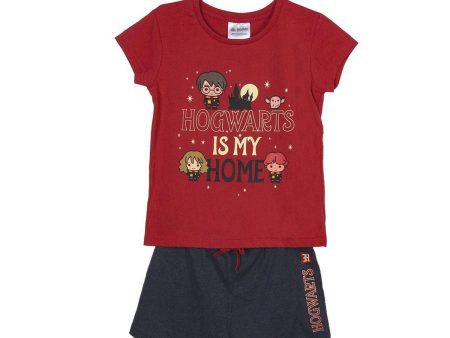 Children s Pyjama Harry Potter Red For Cheap