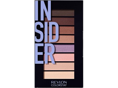 REVLON - ColorStay Looks Book Eyeshadow Palette, Insider - 0.12 oz. (3.4 g) Online