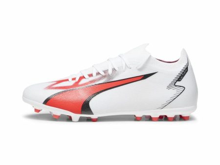 Adult s Football Boots Puma Ultra Match MG White For Discount