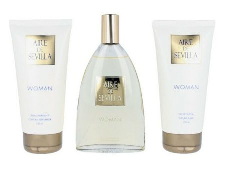 Women s Perfume Set Woman Aire Sevilla 8411047136102 EDT (3 pcs) 3 Pieces For Cheap