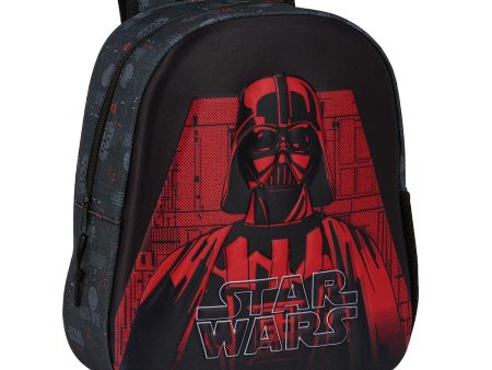 3D Child bag Star Wars Black 27 x 33 x 10 cm For Cheap